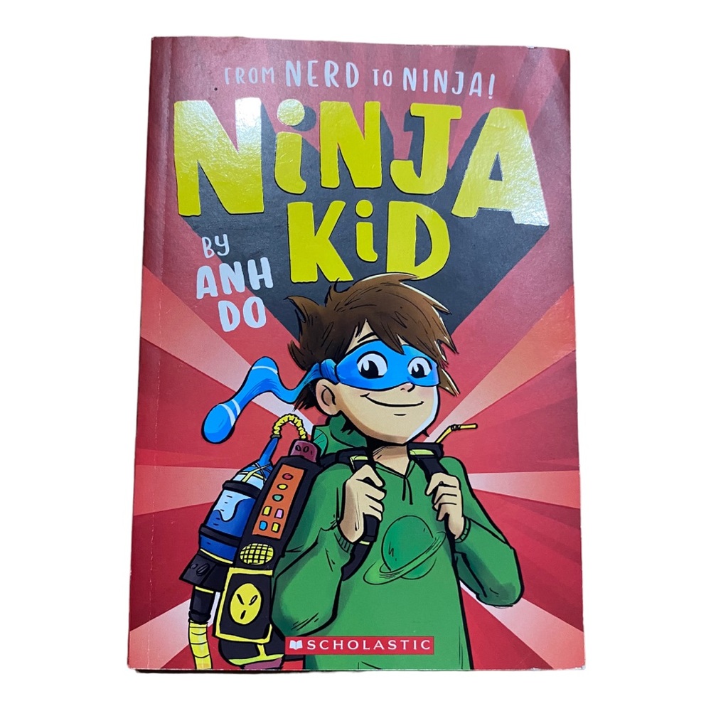 From Nerd to Ninja / Ninja Kid Scholastic Book 📚 -new